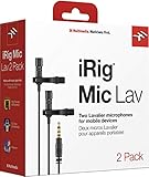 IK Multimedia iRig Mic Lav 2 Pack iOS/Android/PC対応ラベリアマイクロフォン2本セット (IKマルチメディア) 国内正規品 IK Multimedia iRig Mic Lav 2 Pack iOS/Android/PC対応ラベリアマイクロフォン2本セット (IKマルチメディア) 国内正規品