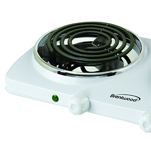 Brentwood Appliances Ts-368 Electric Double Burner (White), 20.10In. X 11.70In. X 3.60In #TOP3