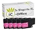 Produktbild 5X XL Patronen Magenta IC-Office Tintenpatronen mit Chip kompatibel zu Brother LC3237 LC 3237 LC-3237-XL für Drucker HL-J6000DW HL-J6100DW MFC-J5945DW MFC-J6945DW MFC-J6947DW