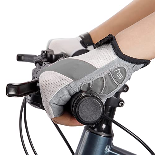 Kadacha Cycling Gloves for Men Women - Road/Mountain Bike Gloves Anti Slip Shock Absorbing Padded -Bicycle Biking Gloves for Fitness Cycling Training Outdoor Sports - Thumbnail 6