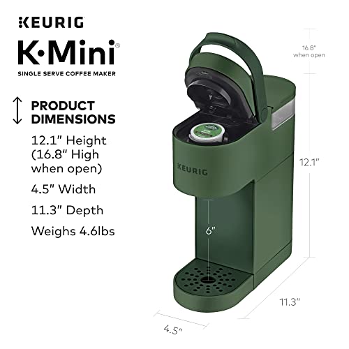 Keurig K-Mini Single Serve Coffee Maker, Evergreen #TOP3