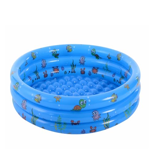 Indimization Paddling Pools 39in Inflatable Swimming Pool 3 Ring Paddling Pool Inflatable Pool Indoor&Outdoor Small Paddling Swimming Pools(100CM)