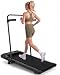MJWW Walking Pad Schreibtisch Laufband Zuhause mit 10% Steigung, 6–12 km/h Geschwindigkeitsbereich, Smart App inkl. Online-Rennen & Trainingskursen, bis 136 kg Tragfähigkeit