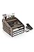 Produktbild Star Schreibtisch-Organizer, Briefablage, Papierablage, Dokumentenablage, dokument organizer, papier container, schreibtisch oragnizer, bürotisch organizer, ablage holz, desk organizer (Walnuss)