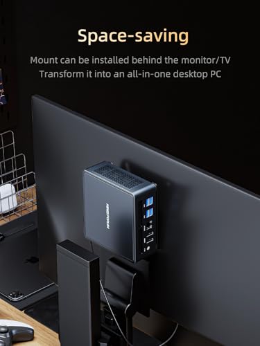 MINISFORUM Venus UM790 Pro Mini PC AMD Ryzen 9 7940HS up to 5.2GHz with AMD Radeon 780M, Barebone Version Without RAM & SSD, 4xUSB3.2, 2xUSB4, 2xHDMI2.1, 2xPCIe4.0, Wi-Fi6E/BT5.3, 2.5G RJ45 (Renewed) - Thumbnail 7