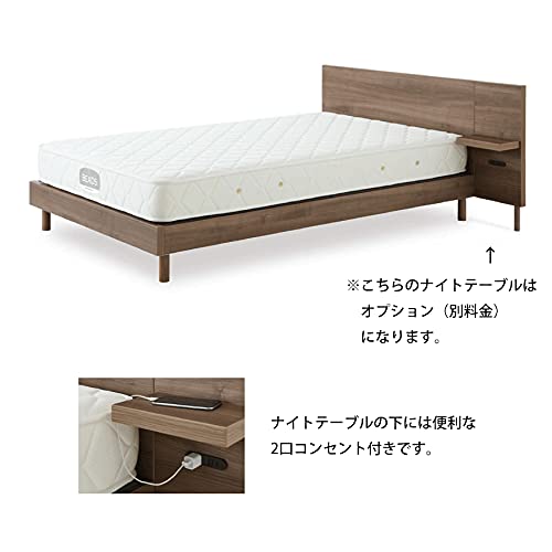 【日本ベッド】CARRANO セミダブルベッド Amazon｜日本ベッド カラーノ CARRANO ベッドフレーム