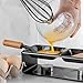 Mini Cheese Raclette Set, Non-stick Grill Cheese Raclette Set Griller With 2 Spatula, Iron Cheese Fondue Melter Carbon Steel Cheese Melt Pan Non-Stick Raclette Grill