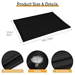 2 Pack Winter Neck Gaiter Warmer for Men&Women,Windproof Face Cover Fleece Face Mask Scarf for Cold Weather Sport - Image 4