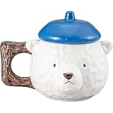 かわいい食器 マグカップ 蓋付き 約270ml ベレーベア SAN3763