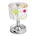 InterDesign Doodle Bath, Toothbrush Stand, Clear/Chrome