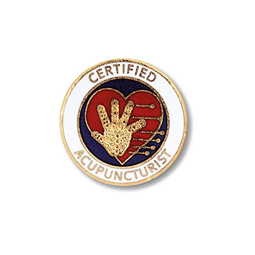 Image of Prestige Medical Emblem Pin, Acupuncturist, Certified
