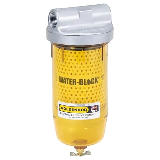 Goldenrod 496-3/4 Water Block Filter