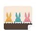 Easter Festival Cute Bunny Culture Cleaning Cloth Screen Cleaner 2pcs Suede Fabric