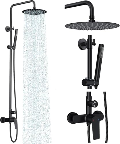 Rainsworth Outdoor Shower Kit with Rain & Handheld Spray