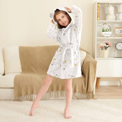 GuoChe Confetti Gold Foil Children Robes Hooded Robes4