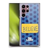 Head Case Designs Officially Licensed Ted Lasso Believe Season 1 Graphics Hard Back Case Compatible with Samsung Galaxy S22 Ultra 5G