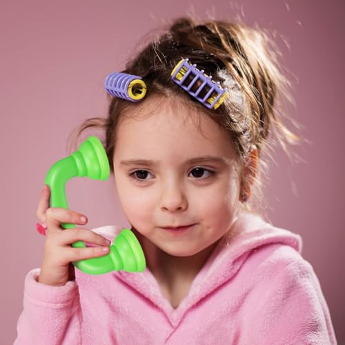 Toyvian 12 Stück Flüster-Lesetelefone 6 Farben Akustische Rückmeldung Flüstertelefone Für Den Unterricht Beschleunigen Die Leseflüssigkeit Und Aussprache Für Sprachtherapie-Spielzeug Für