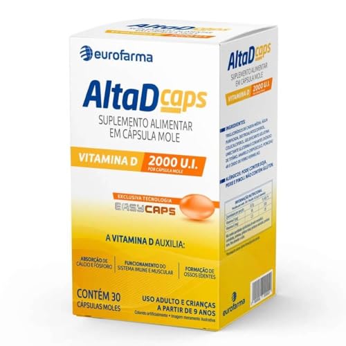 Alta D 2.000UI Eurofarma 30 Cápsulas Moles