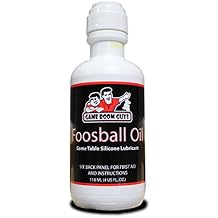 Game Room Guys Foosball Rod Silicone Lubricant 4oz Bottle No Spill Dauber Applicator - Made in The U.S.A.