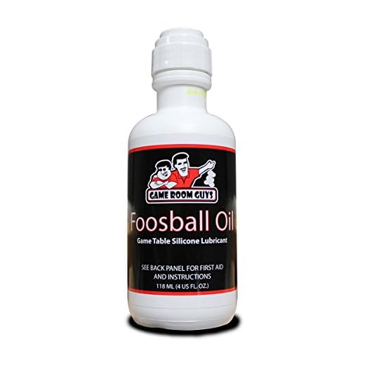 Game Room Guys Foosball 4 oz Bottle Foosball Oil Rod Silicone Lubricant