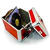 Gorilla LP 12" Vinyl Record Box Storage Flight Case Red #3