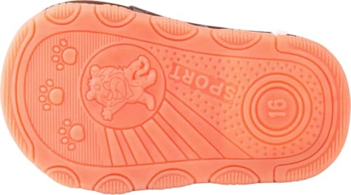 Image of Baby Boys Girls Squeaky Sandals Summer Closed-Toe Anti-Slip Premium Rubber Sole Toddler First Walkers Shoes