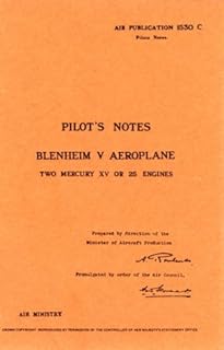 Bristol Blenheim V - Pilot's Notes - OP
