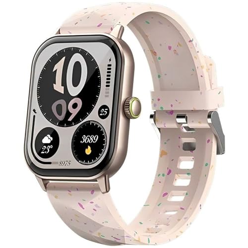 Oraimo Watch 5 Bluetooth Call Smart Watch 2.01inch HD Display Fitness Watch, 300 mAh, Scratch-resistant &Anti-Explosion Tempered Glass Screen with 100+ Sports Modes & Blood Oxygen & Heart Rate Monitor