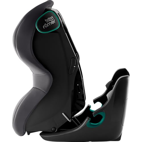 Britax Römer KING PRO Seggiolino, per neonati da 76 a 105 cm (i-Size) senza ISOFIX, 15 mesi 4 anni, Space Black - Immagine 4