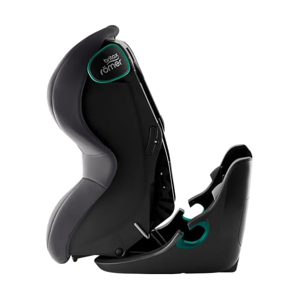 BRITAX RÖMER Kindersitz KING PRO, für Kleinkinder von 76-105 cm (i-Size) ohne ISOFIX, 15 Monate - 4 Jahre, Midnight Grey