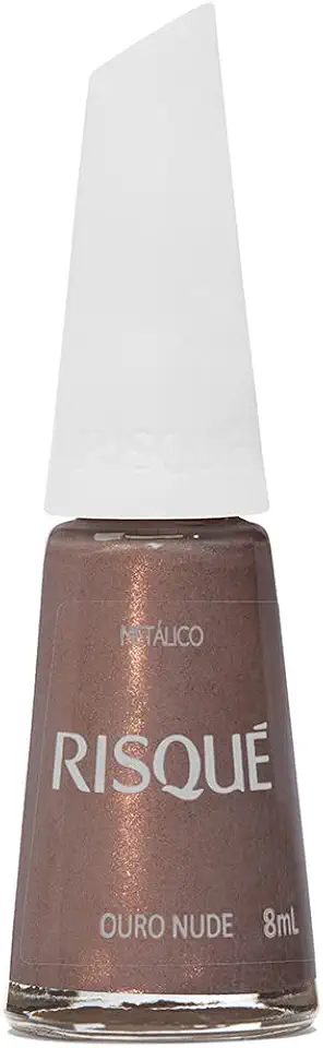 Risqué Esmalte Nude Ouro 8 Ml