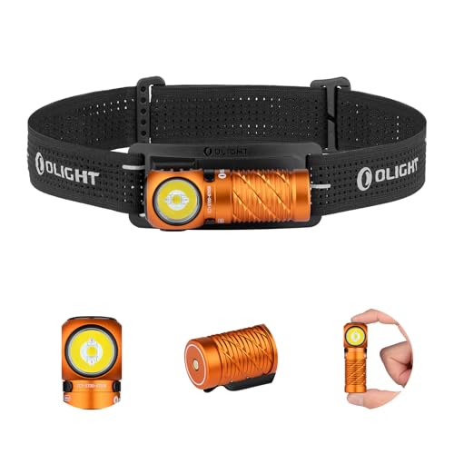 OLIGHT Perun 3 Mini Stirnlampe LED Wiederaufladbar, 1250 Lumen Superhell Kopflampe Headlamp mit Rotlicht und 8 Lichtmodi, IPX8 Wasserdichte Stirnleuchte, Ideal für Outdoor, Angeln, Notfall Orange OLIGHT Perun 3 Mini Stirnlampe LED Wiederaufladbar, 1250 Lumen Superhell Kopflampe Headlamp mit Rotlicht und 8 Lichtmodi, IPX8 Wasserdichte Stirnleuchte, Ideal für Outdoor, Angeln, Notfall Orange