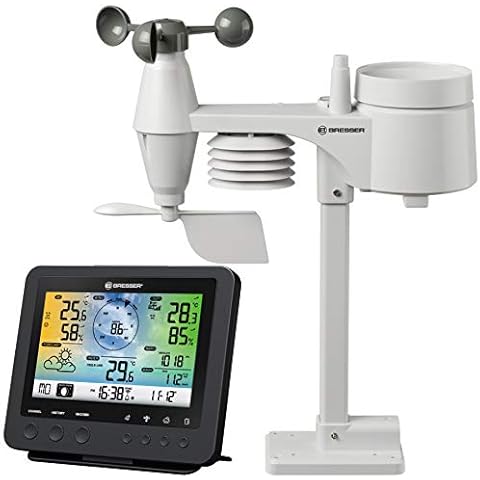 Bresser 5-in-1 Weather Station with Colour Screen Cover