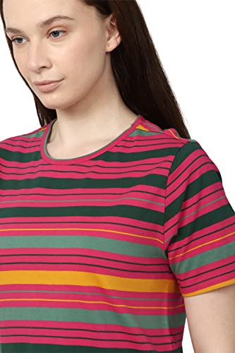 Image of Van Heusen Women's Cotton Regular Fit T-Shirt