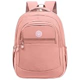 Mochila Escolar Bolsa Feminina Faculdade Trabalho Grande Com Espaço Para Notebook (SALMÃO)