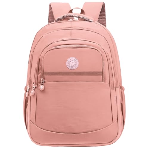 Mochila Escolar Bolsa Feminina Faculdade Trabalho Grande Com Espaço Para Notebook (SALMÃO)