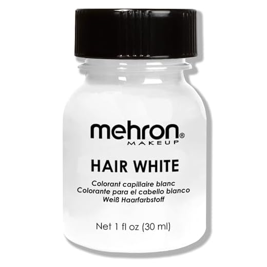 Mehron Makeup Hair White (1 oz)