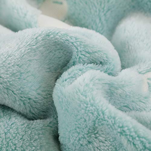 Sochow Glow In The Dark Sherpa Fleece Throw Blanket, Elephant Pattern Double-Sided Super Soft Luxurious Plush Blanket For Kids, 50 X 60 Inches, Green #TOP3