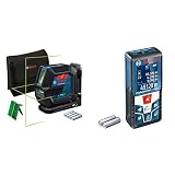 producto 1: VISIBILIDAD MEJORADA: la línea de láser GLL 2-15 G ofrece una óptima visibilidad gracias a la tecnología de láser verde