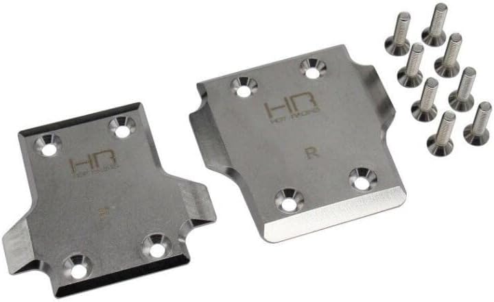 Racing SAON331X08 Stainless Steel Skid Plate Set Kraton Outcast