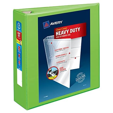 Avery Heavy-Duty View Binder 3" Cover