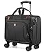 star cloud Laptop Trolley 17 Zoll, Business Trolley Herren, Laptop-Aktentasche mit 4 Rollen, Laptoptasche mit Rollen mit USB & Typ-C Anschluss, wasserabweisend, für Arbeit und Geschäftsreisen