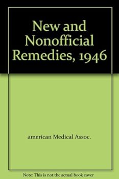 Hardcover New and Nonofficial Remedies, 1946 Book