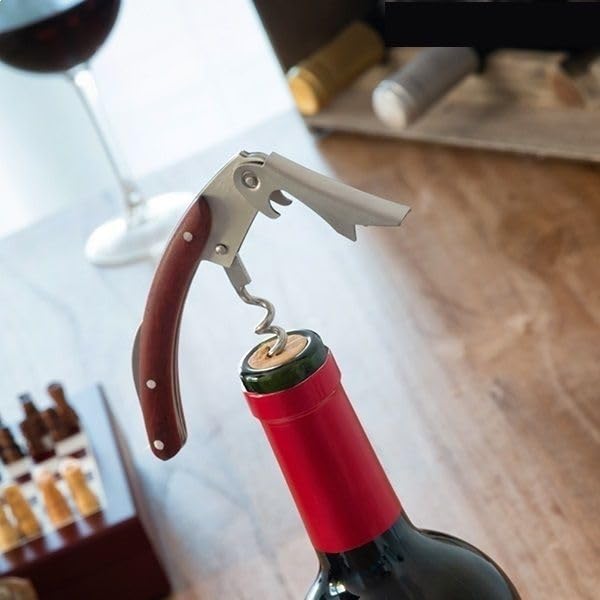 Ebiz Cofanetto scacchiera e enologia - Gioco degli scacchi e accessori per vino