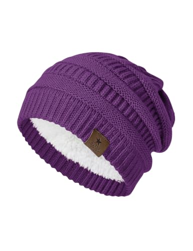 Image of Durio Winter Hats for Women Cable Knit Beanie Soft Womens Beanies Thick Winter Hat