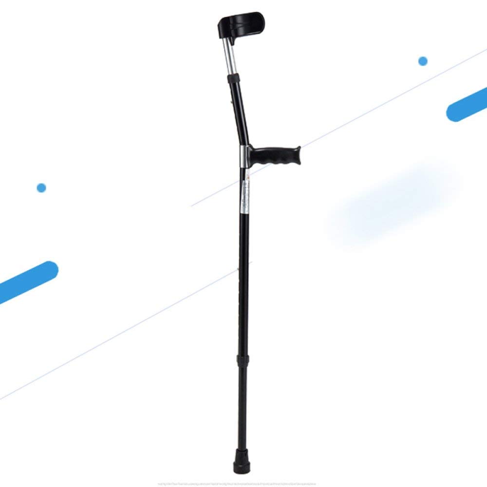 muletas - muletas de Codo de aleación de Aluminio - muletas para discapacitados - bastón Antideslizante - muletas para Axilas - Andador retráctil, muleta, par Beautiful Scenery