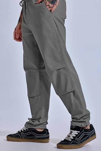 Image of FTX Men Solid Cotton Regular Fit Multicolor Track Pant