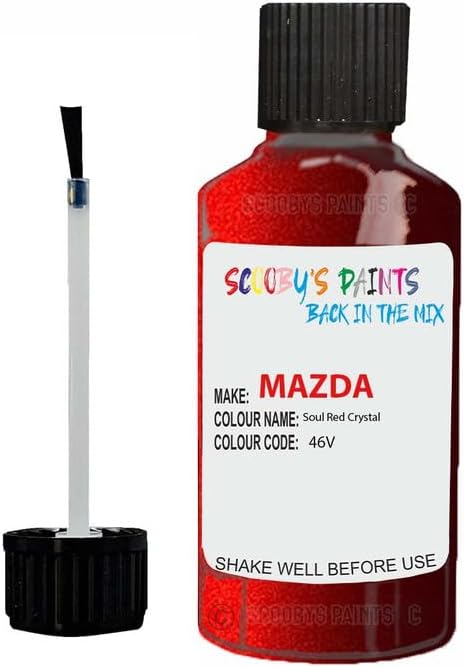 Touch Up Paint For Mazda Soul Red Crystal 46V Metallic