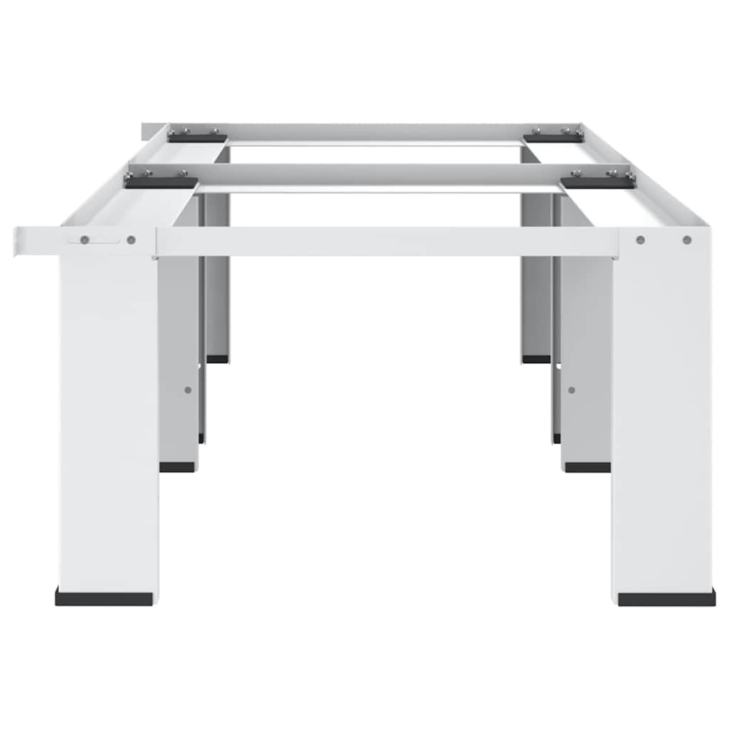 Estructura para lavadora y secadora, acero 127 x 54,5 x 32,5 cm