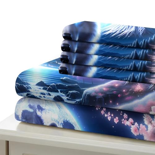 Parure de lit loup 3D microfibre de qualité supérieure
